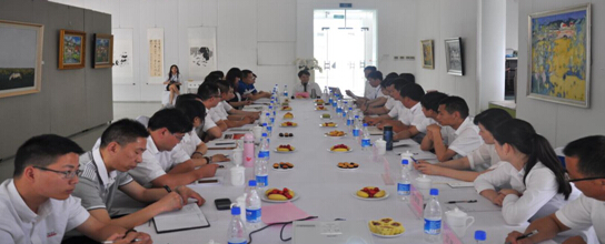 中财集团年度经营计划讨论会在星空体育网页版,星空体育（中国）官方网站登录界面艺术馆顺利召开