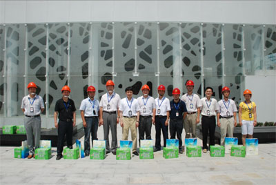 细节彰显爱心---安徽星空体育网页版,星空体育（中国）官方网站登录界面地产有限公司给建筑工人送清凉