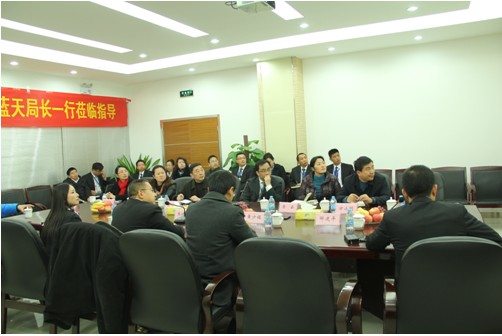 合肥市商务局局长蓝天一行赴星空体育网页版,星空体育（中国）官方网站登录界面购物中心开展调研