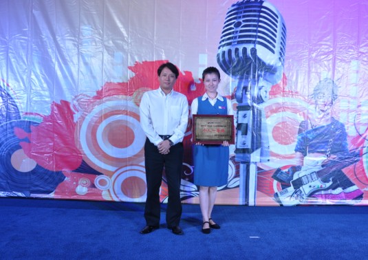 我司携手合作单位唱响星空体育网页版,星空体育（中国）官方网站登录界面——2012年度歌咏比赛激情飞扬